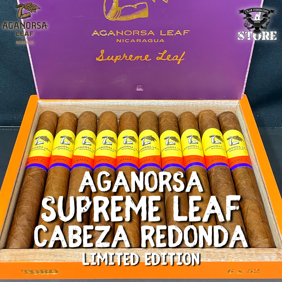 AGANORSA SUPREME LEAF CABEZA REDONDA - Image 2