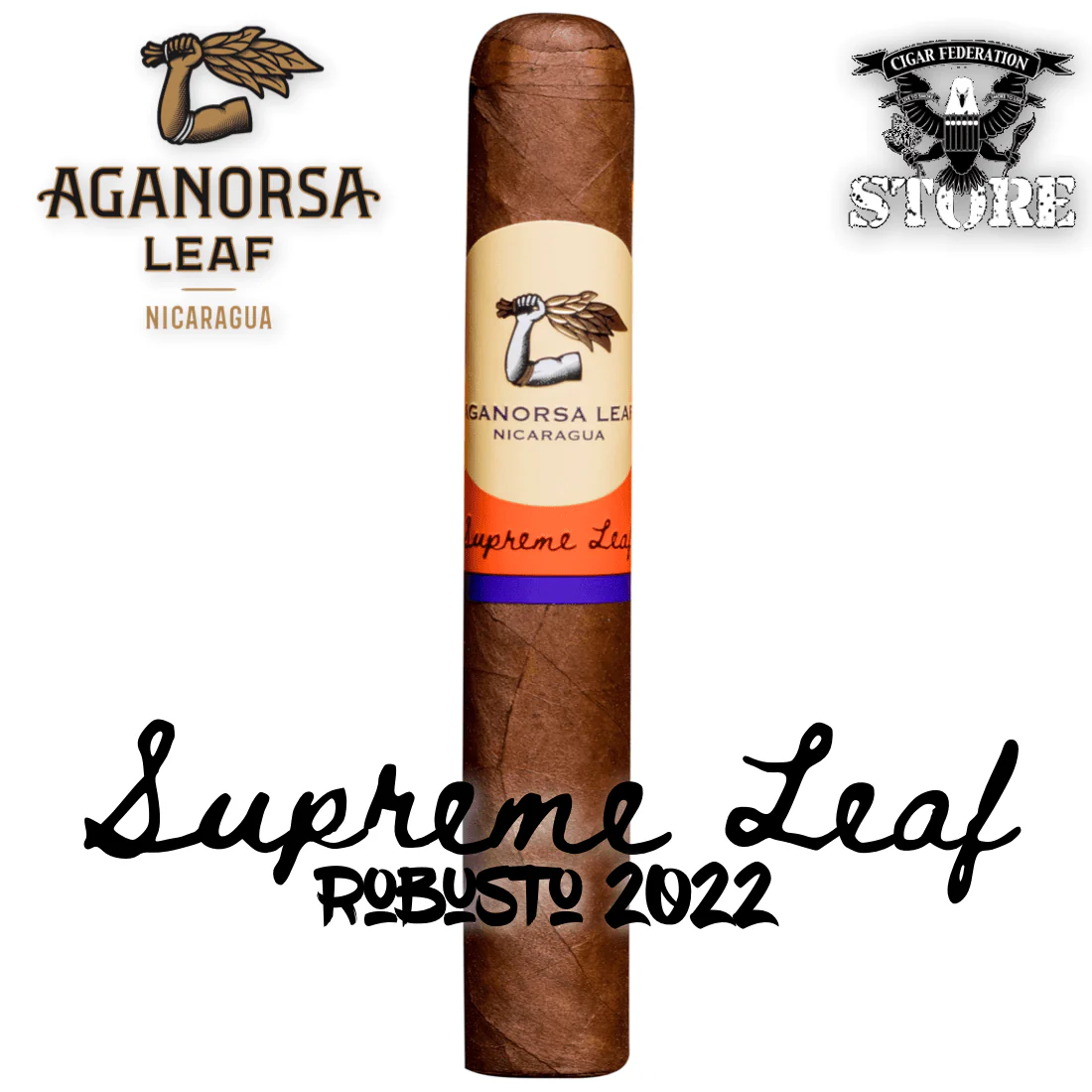 AGANORSA SUPREME LEAF CABEZA REDONDA - Image 3
