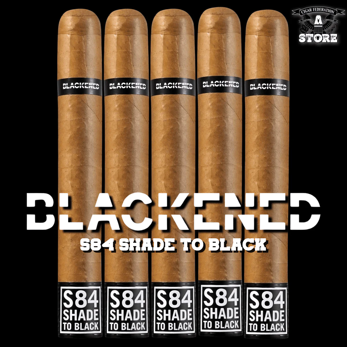 BLACKENED S84 SHADE TO BLACK - Image 2