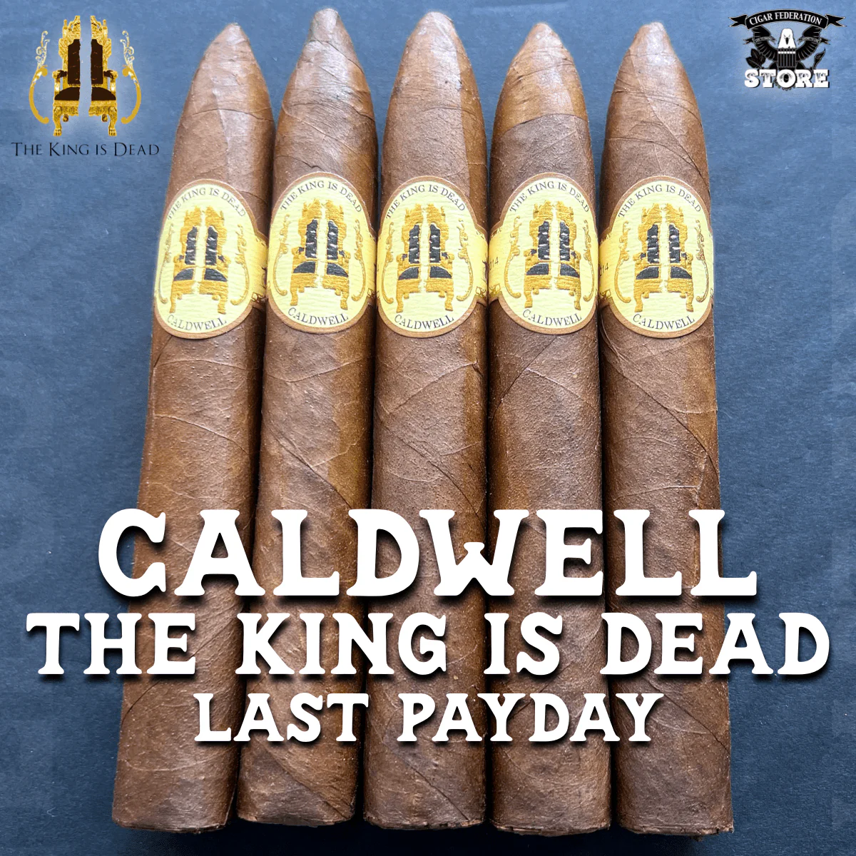 CALDWELL THE KING IS DEAD - Image 3