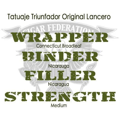 TATUAJE EL TRIUNFADOR ORIGINAL BROADLEAF - Image 7