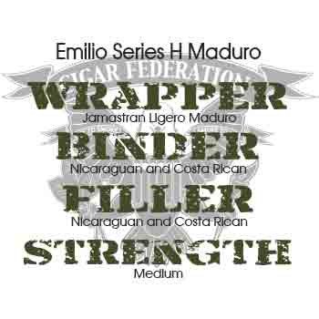 Emilio Cigars Series H Maduro - Image 3