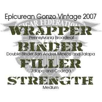 Epicurean Cigars Gonzo - Image 3