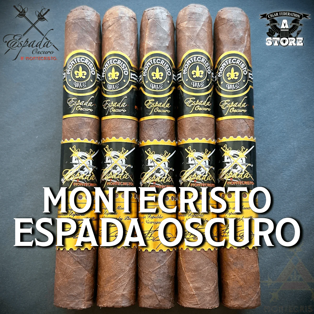 MONTECRISTO ESPADA OSCURO