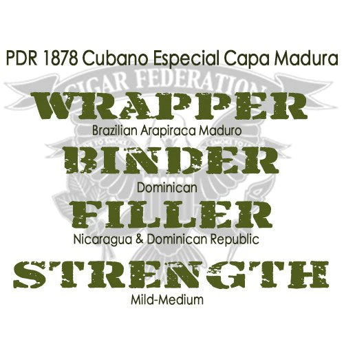 PDR 1878 Cubano Especial Capa Madura - Image 2