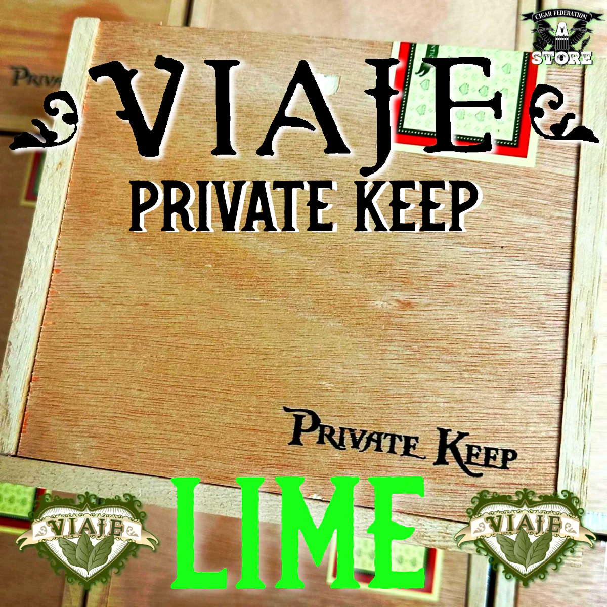 VIAJE Private Keep LIME