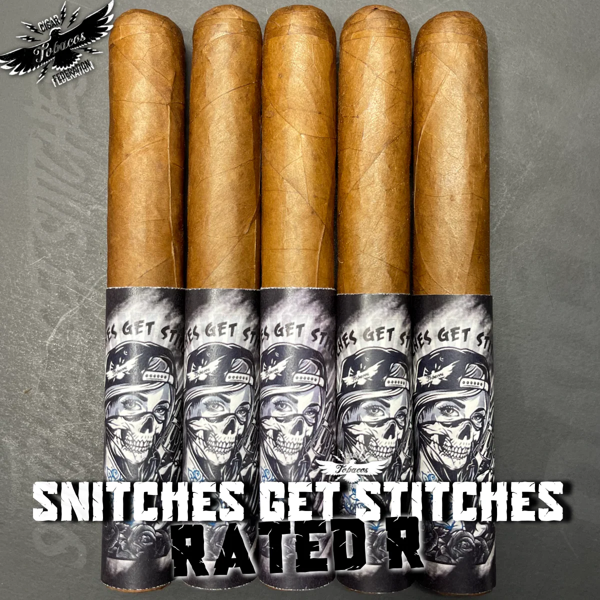 SNITCHES GET STITCHES BLACK VALENTINE - Image 8