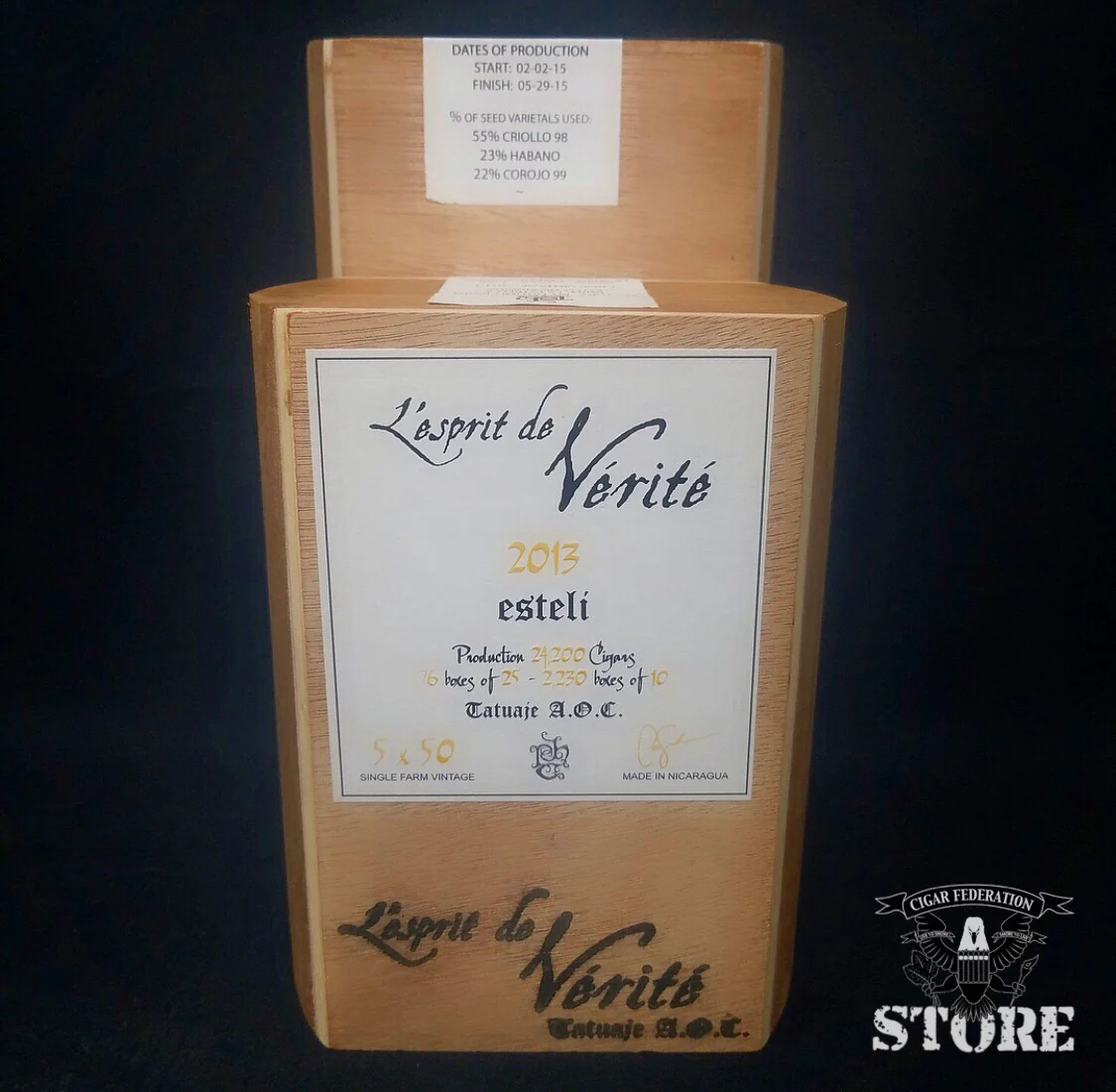 Tatuaje La Vérité 2013 Sampler - Image 2