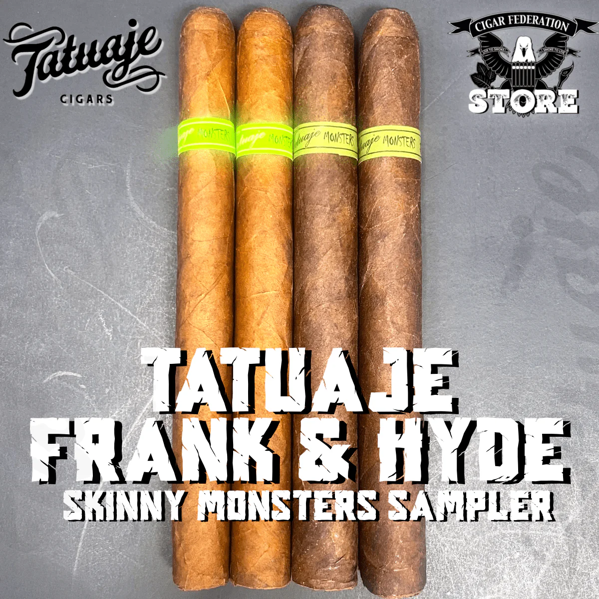 TATUAJE FRANK & HYDE SKINNY MONSTER SAMPLER