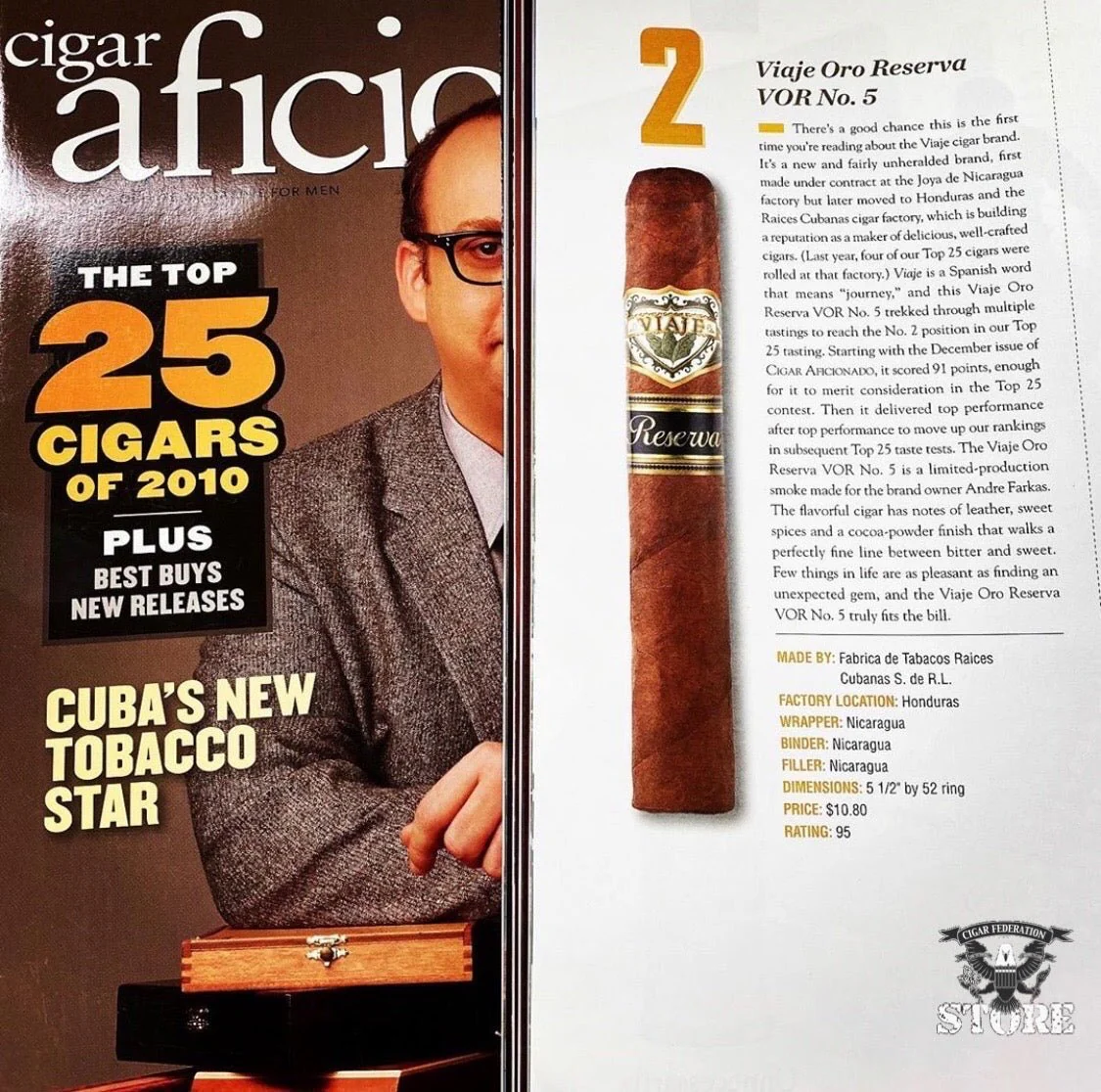 VIAJE Oro Reserva No. 5 - Image 2