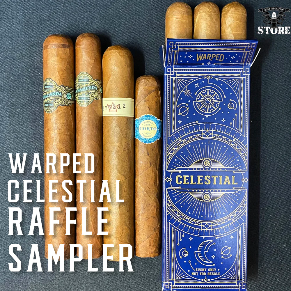 WARPED CELESTIAL Raffle Sampler